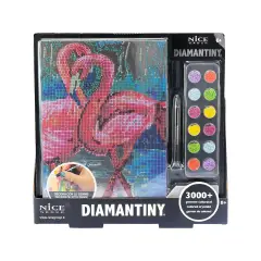 Diamantiny Level Up Animals Paintings Flamingos