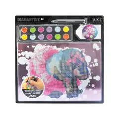 Diamantiny Level Up Watercolors Hippo