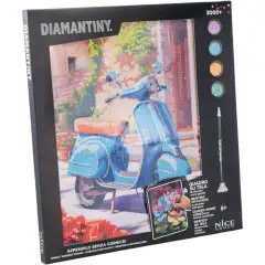 Diamantiny Quadro Retro Motorcycle