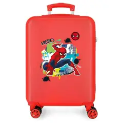 Spiderman Urban Trolley Abs 55cm 4 Wheels Red