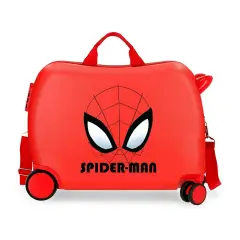 Spiderman Authentic Trolley Ride Abs 4 Wheels Red