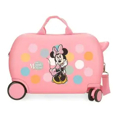 Minnie Coquette Trolley Rideable Abs 4 Wheels 45 Cm