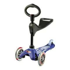 Mini Micro 3in1 Deluxe Blue Scooter