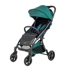 G-Moove Green Stroller Black Frame 0-22 kg. Lightweight, Perfect from Birth.