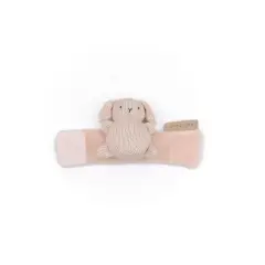 Rabbit Knitted Bracelet Pink Bamboom