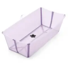 Stokke Flexi Bath Vaschetta Lavanda con Tappo Termosensibile