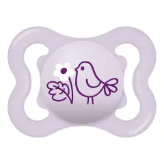 Soother Supreme Silicone 2-6m Pink