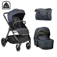 Passeggino Macan 2in1 Denim