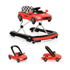 2in1 Red Convertible Walker