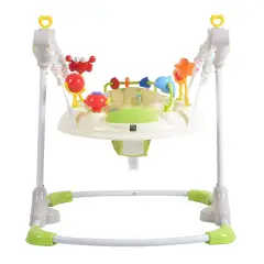 Jumper Stationary Adjustable View with Lights and Sounds, Beige