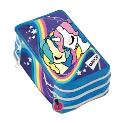 Gopop Pouch 3 Zip Unicorn