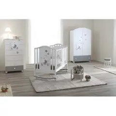 Orsone White Gray Dressing Table