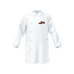 Baby Apron Kindergarten 4057 White 2 Years
