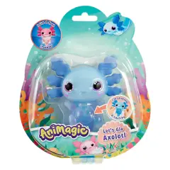 Animagic Let's Glo Axolotl: Blue Floating Bright Little Fish.