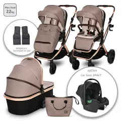 Stroller Glory 2in1 Beige Lorelli