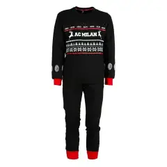 Pigiama Tuta In Felpa Natale Milan L