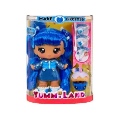 Yummiland Large Doll + Lipgloss Pet- Rory Blueberry