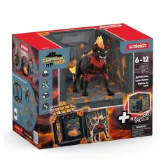 Schleich Eldrador Creatures Battlecave Lava Hyena