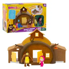 Masha & Bear House + 2 Characters