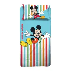 Mickey Mouse Single Bed Sheet Set - Disney Bedding Set