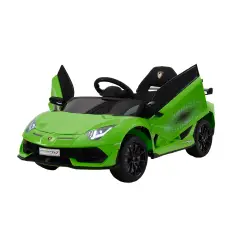 Electric Car For Children Lamborghini Small Green