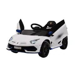 Children's Electric Car Lamborghini Small White