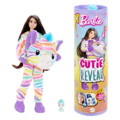 Barbie - Cutie Reveal Serie Color Dream Costume Zebra- Ora a un Prezzo Super Scontato!