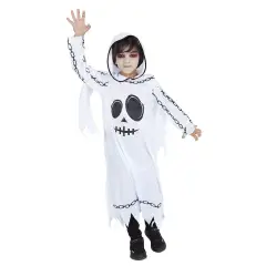 Costume Fantasma Incatenato per Bambini - Taglia S - 7/8 Anni