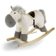 Bill Cavallino Bianco a Dondolo - Plush-Company