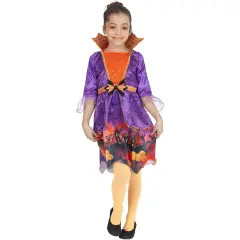 Vampiressa Carina Costume for Girls - Size S - 7/8 years old