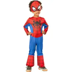 Costume Spidey Classico per Bambini - Taglia S - 3/4 anni