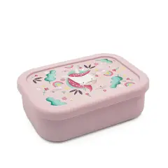 Silicone Snack Box - Unicorn Sparkly