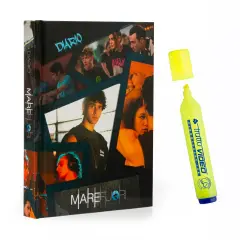 SEA DIARY OUTSIDE COVER PHOTO WITH HIGHLIGHTER STROKE VIDEO YELLOW