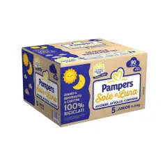 Pampers Sole e Luna Esapack Diapers - Size 5 - 11-25 Kg - 90 Pieces