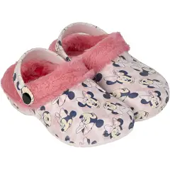 Pantofole in Pile Rosa Minnie Taglia 26/27