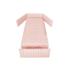 Infinito Starlette Pink Duvet Set with Mattress Italbaby