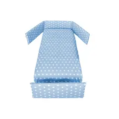 Infinito Starlette Light Blue Duvet Set with Mattress Italbaby
