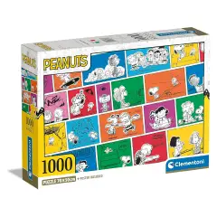 Puzzle 1000 Pezzi Compact Peanuts