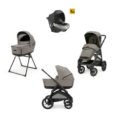 Aptica XT System Quattro Tundra Beige con Seggiolino Darwin e Telaio