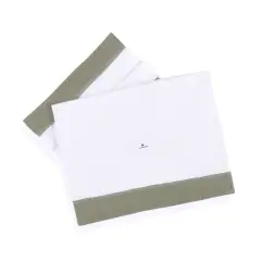 Set Lenzuola Culla 3 Pezzi Alondra – Schiuma del Mare 50x80 cm