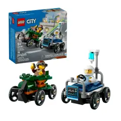 Lego City - Racing Vehicles: Airplane vs. Hospital Bed 60459