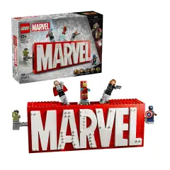 Lego Super Heroes Marvel - Marvel Logo and Minifigure 76313
