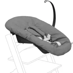 Sdraietta Newborn Set V2 Anthracite per Tripp Trapp