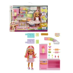 Rainbow High Littles Dessert Shop con Kandy - Playset Goloso