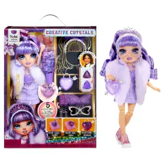 Rainbow High Creative Crystals Fashion Doll - Violet