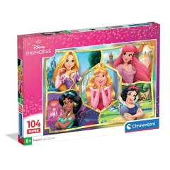 Puzzle 104 Pezzi Super Disney Princess