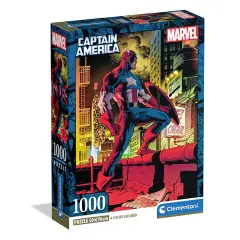 Puzzle 1000 Pezzi Captain America Marvel