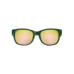 Sunglasses 12 Months + Green - UV Protection Mirrored Lenses