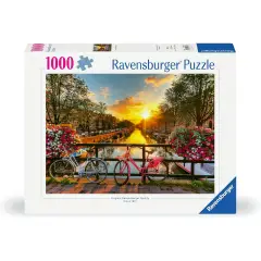 Puzzle 1000 Pezzi Foto Biciclette Ad Amsterdam