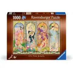 Puzzle 1000 Pezzi Illustrati Le Quattro Stagioni